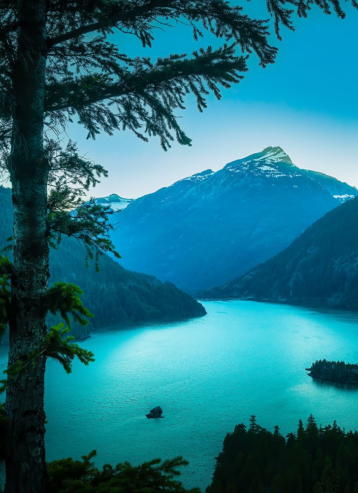 Above the Lake art print by Don Schwartz for $57.95 CAD