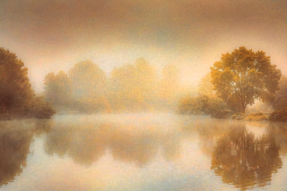 Mist Across the Lake I art print by Don Schwartz for $57.95 CAD