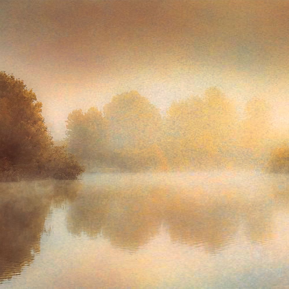 Mist Across the Lake II art print by Don Schwartz for $57.95 CAD