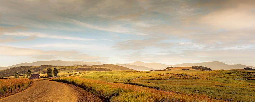Along a Winding Country Road art print by Don Schwartz for $57.95 CAD