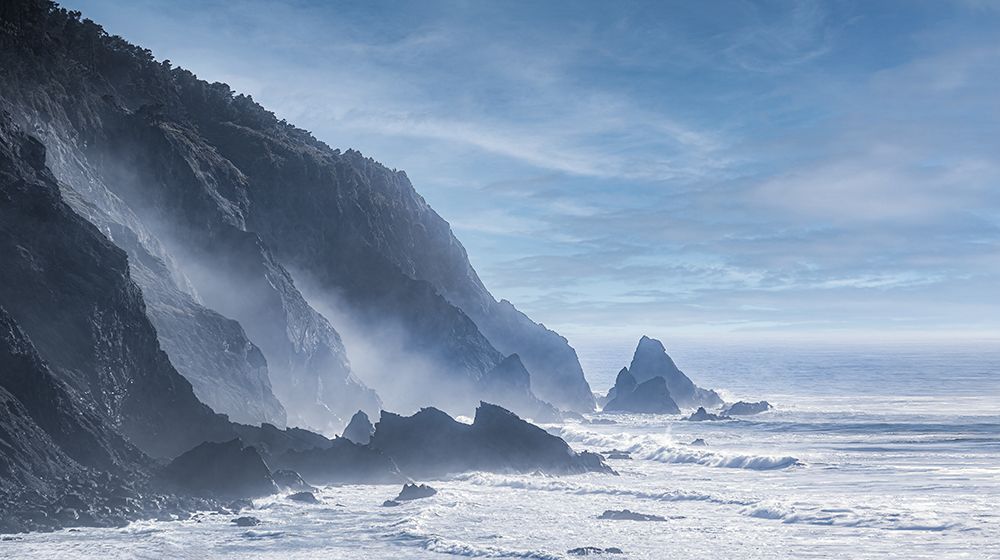 Ocean Cliffs art print by Don Schwartz for $57.95 CAD