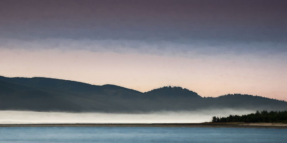 Sunrise on Netarts Bay art print by Don Schwartz for $57.95 CAD