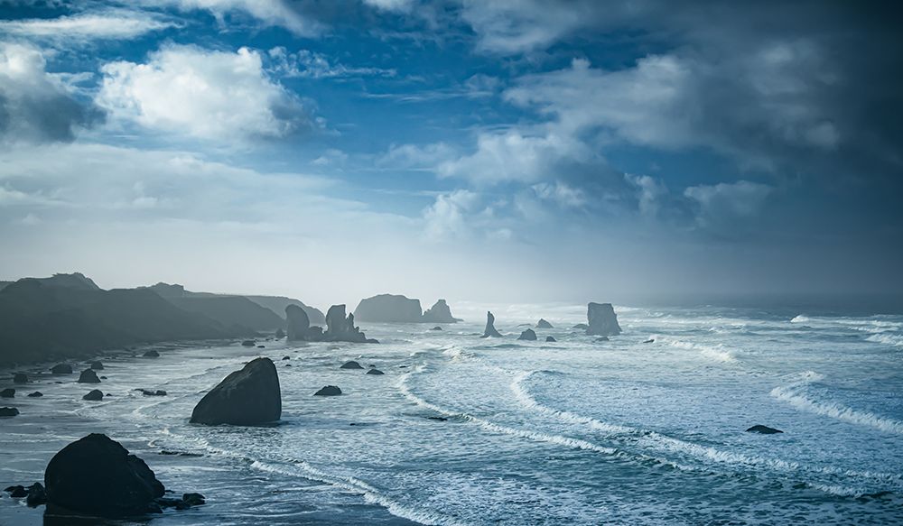 Coastal Waves art print by Don Schwartz for $57.95 CAD