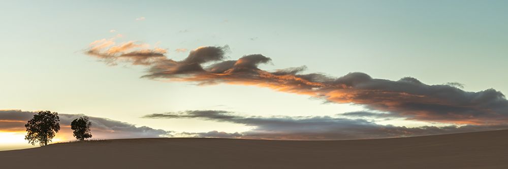 Sunset Over Rolling Hills I art print by Don Schwartz for $57.95 CAD