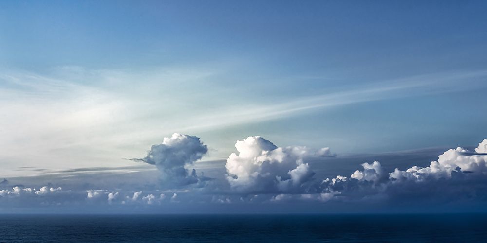 String of Clouds Over the Sea art print by Don Schwartz for $57.95 CAD