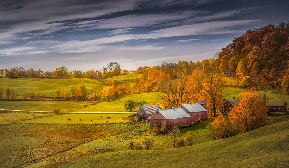 Autumn at the Farm art print by Don Schwartz for $57.95 CAD