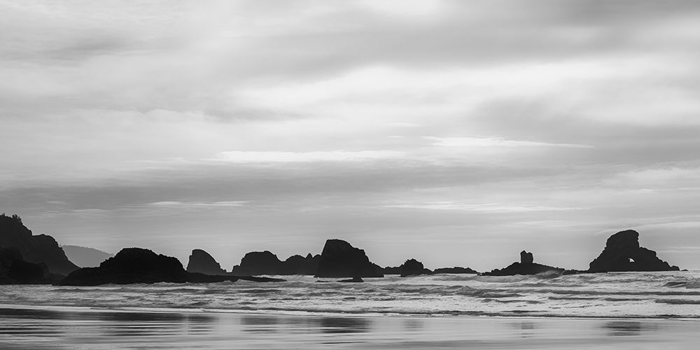 Sea Stacks Hugging the Coast art print by Don Schwartz for $57.95 CAD