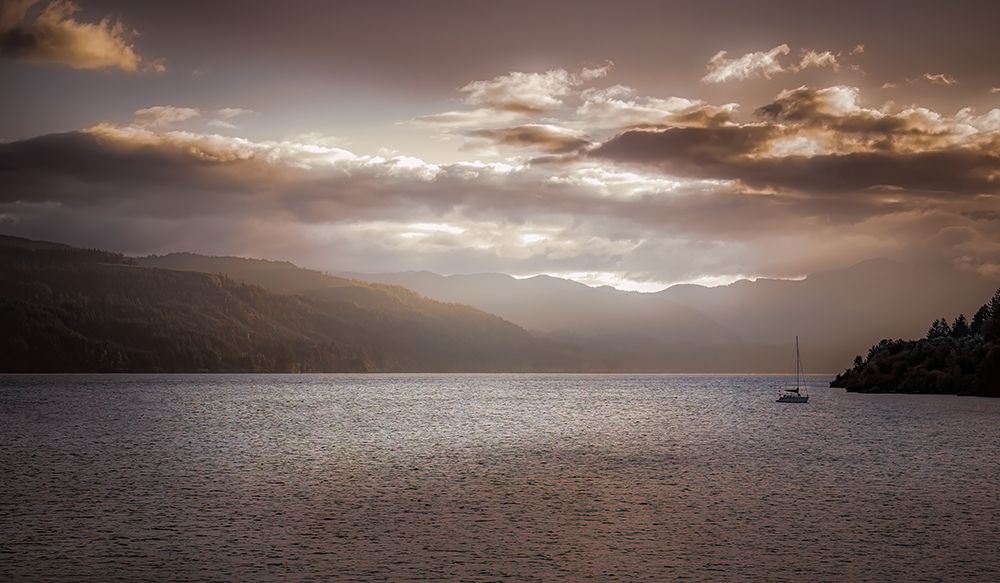 Sailboat on the Columbia art print by Don Schwartz for $57.95 CAD
