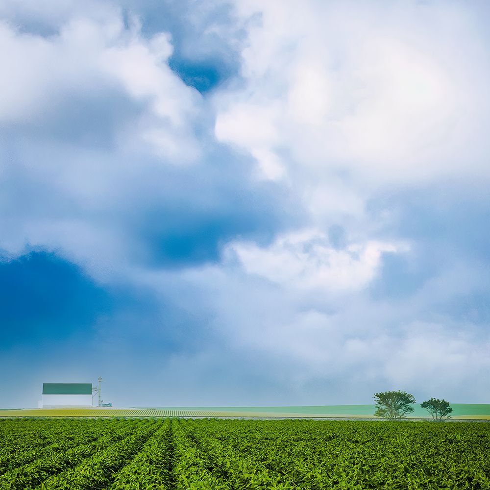 Barn on the Edge of the Field art print by Don Schwartz for $57.95 CAD
