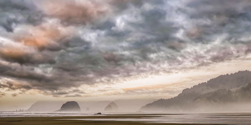 Tranquil, Misty Beach art print by Don Schwartz for $57.95 CAD