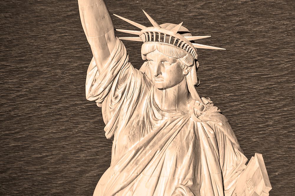 Statue of Liberty art print by Richard Silver for $57.95 CAD