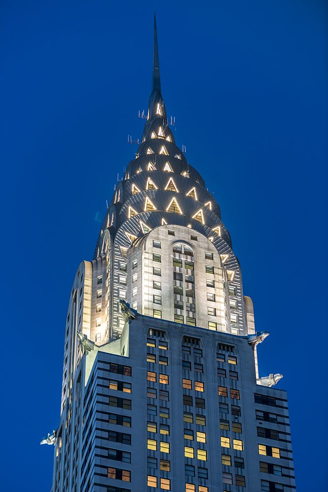 Chrysler Building at Dusk art print by Richard Silver for $57.95 CAD