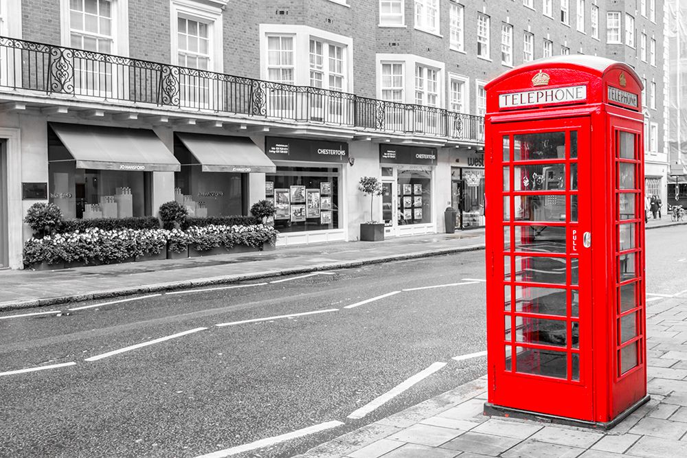 Red Phone Box art print by Richard Silver for $57.95 CAD
