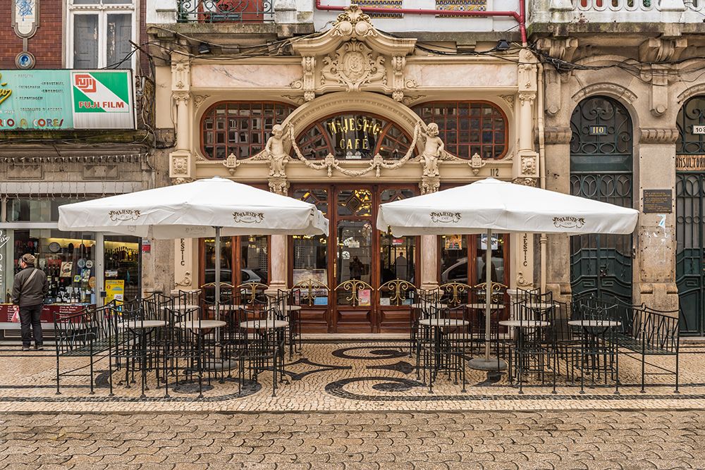 Majestic Cafe Porto art print by Richard Silver for $57.95 CAD