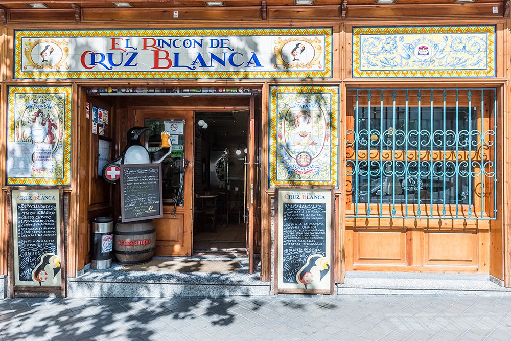 Cruz Blanca Madrid art print by Richard Silver for $57.95 CAD