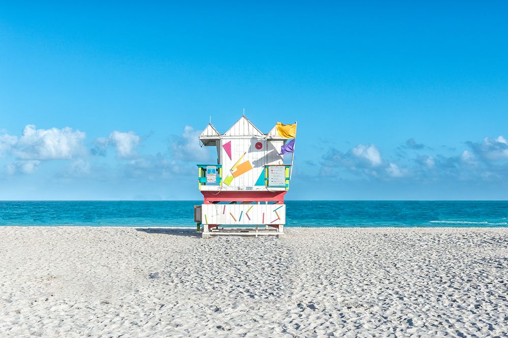 6th Street Miami art print by Richard Silver for $57.95 CAD
