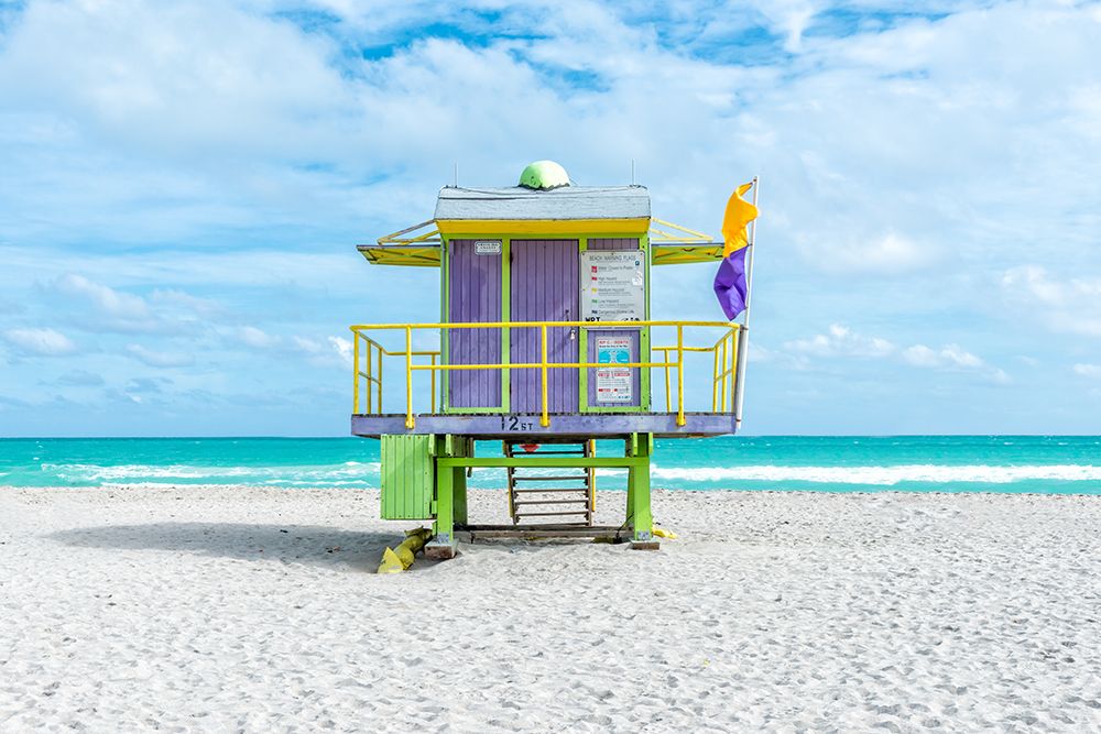 12th Street Miami art print by Richard Silver for $57.95 CAD