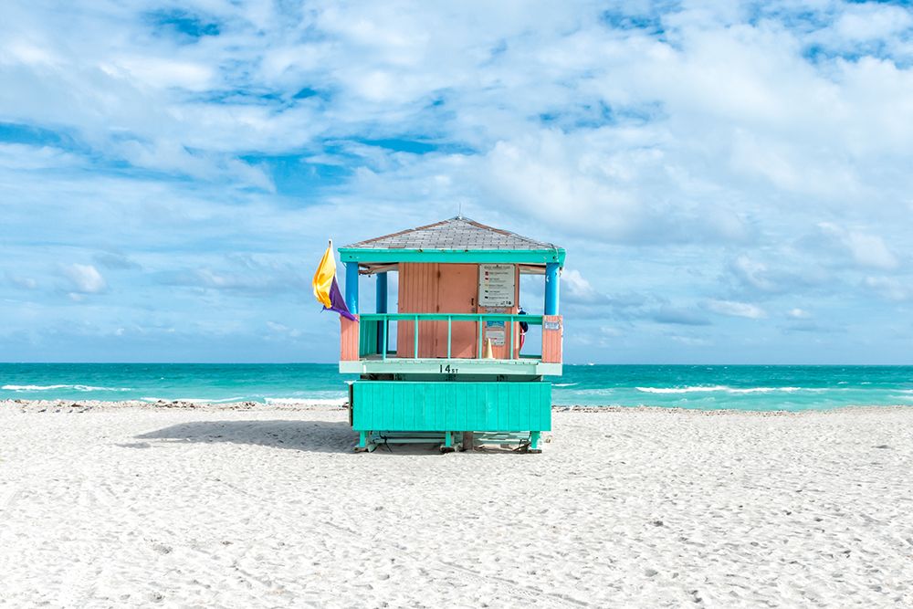 14th Street Miami art print by Richard Silver for $57.95 CAD