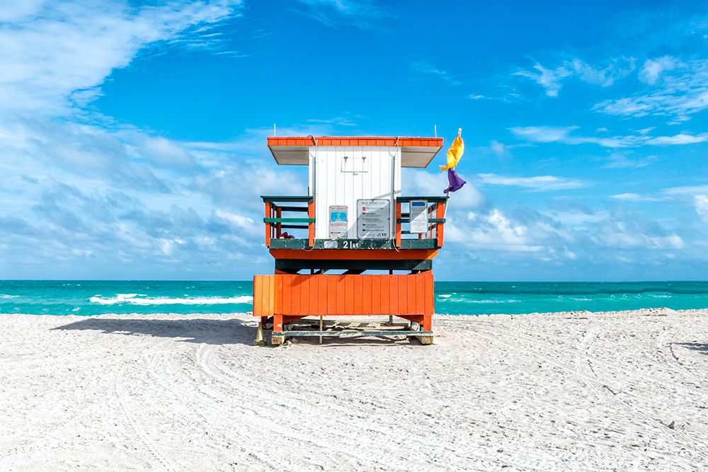 21st Street Miami art print by Richard Silver for $57.95 CAD