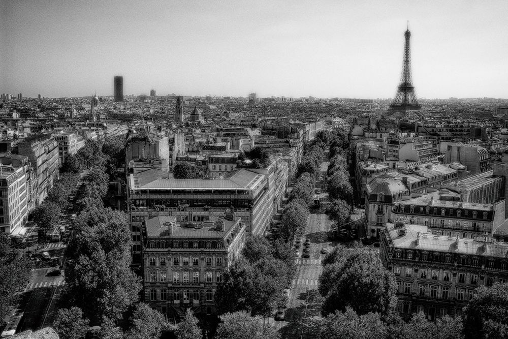 Paris Views BW art print by Richard Silver for $57.95 CAD