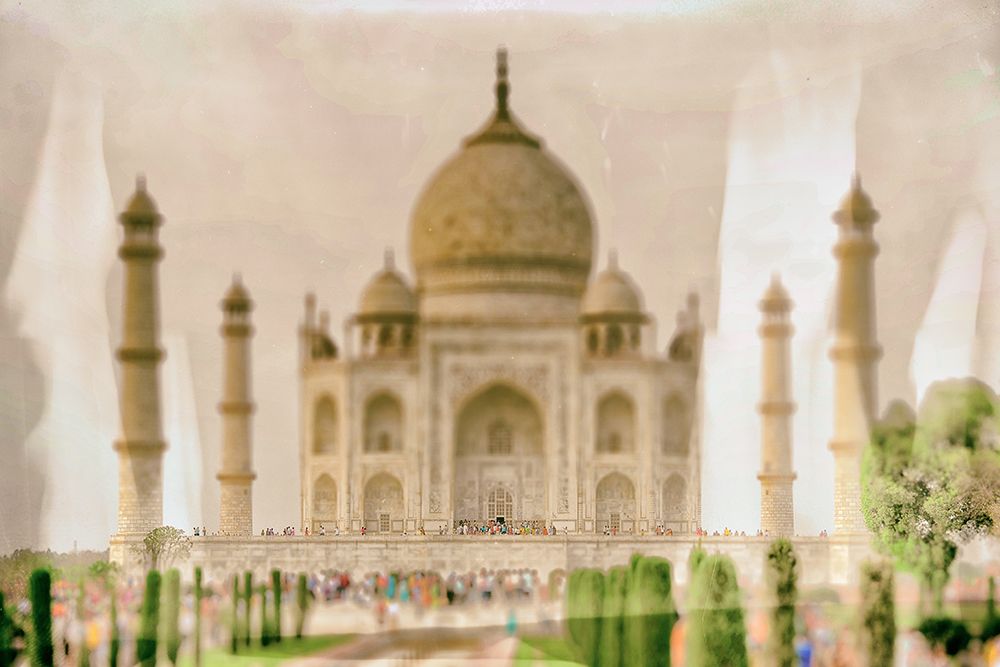 Tilt Shift Taj Mahal art print by Richard Silver for $57.95 CAD