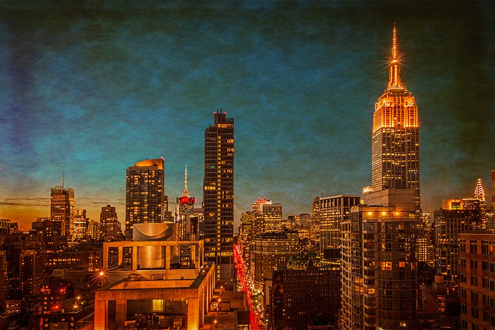 Midtown Manhattan art print by Richard Silver for $57.95 CAD