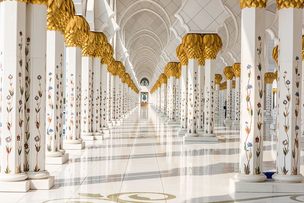 Grand Mosque Abu Dhabi III art print by Richard Silver for $57.95 CAD