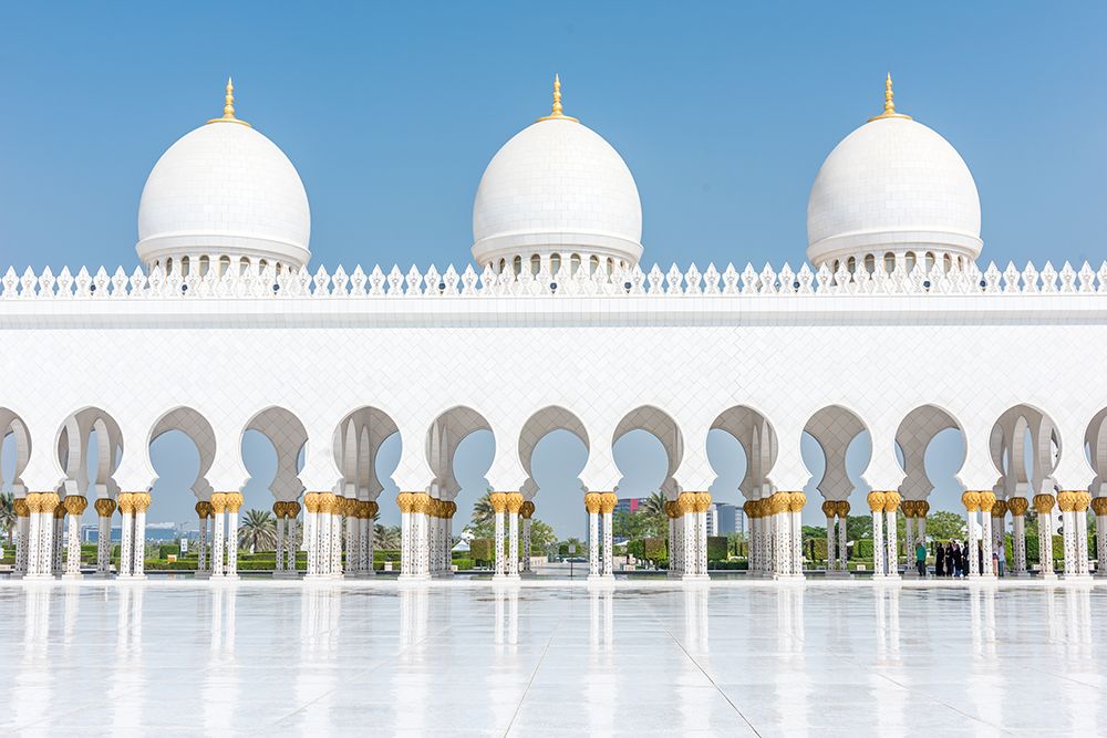 Grand Mosque Abu Dhabi IV art print by Richard Silver for $57.95 CAD
