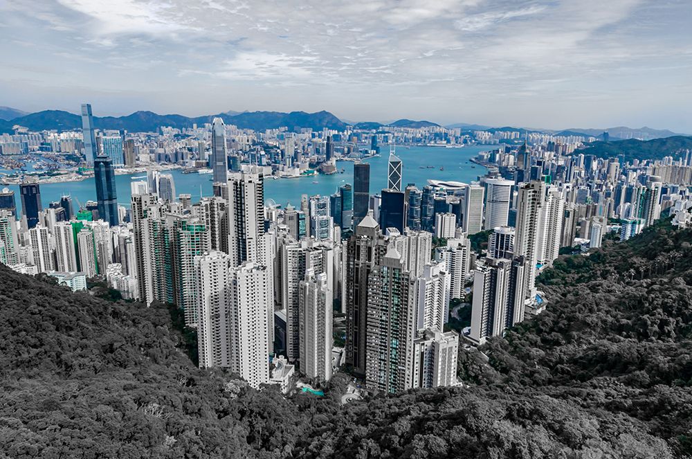 Hong Kong art print by Richard Silver for $57.95 CAD