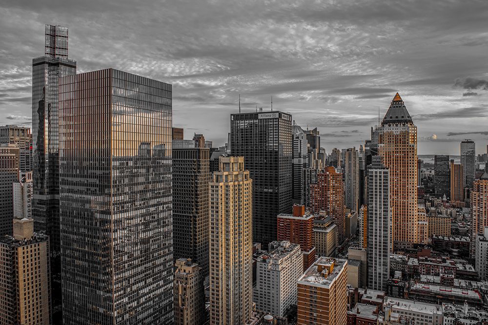 Midtown Manhattan art print by Richard Silver for $57.95 CAD