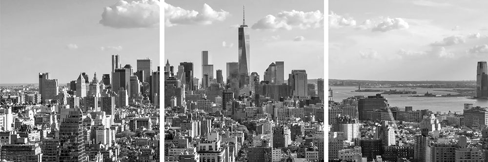 Manhattan Tryptich art print by Richard Silver for $57.95 CAD