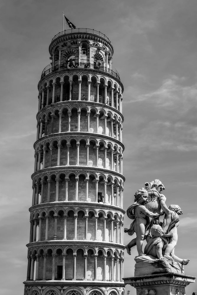 Leaning Tower of Pisa art print by Richard Silver for $57.95 CAD