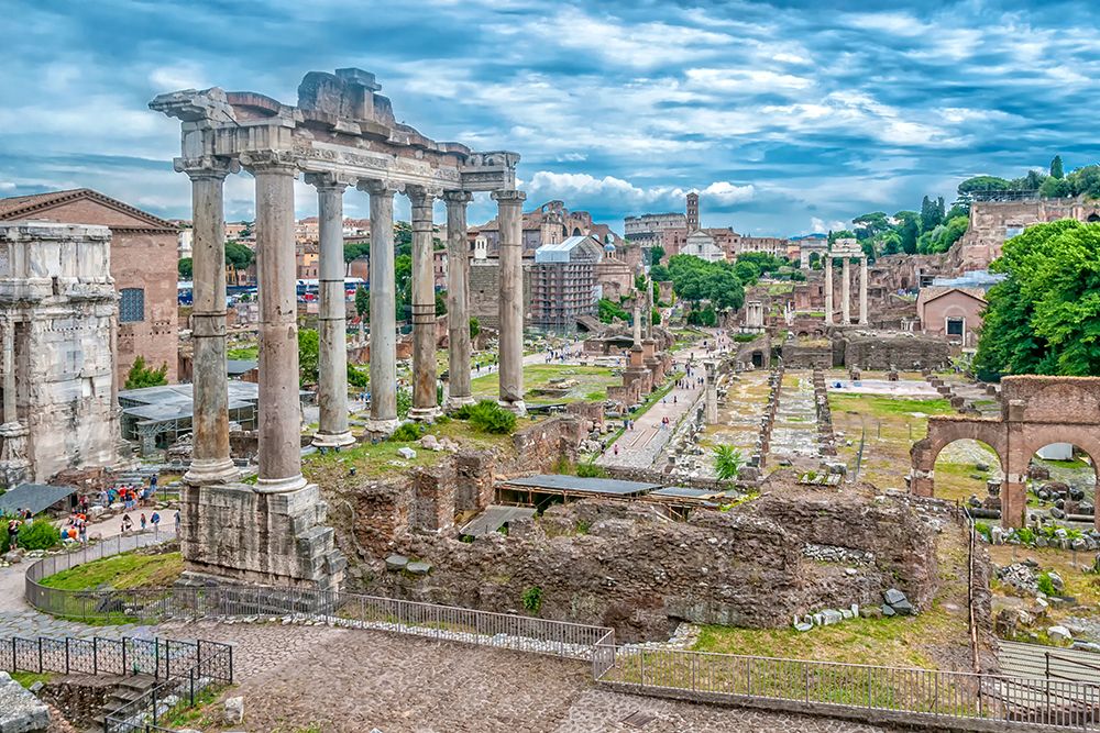 Rome Ruins art print by Richard Silver for $57.95 CAD
