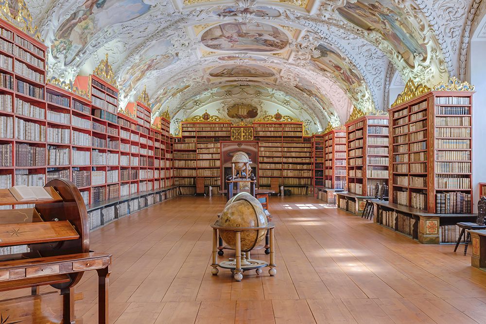 Strahov Library, Prague, Czech Republic art print by Richard Silver for $57.95 CAD