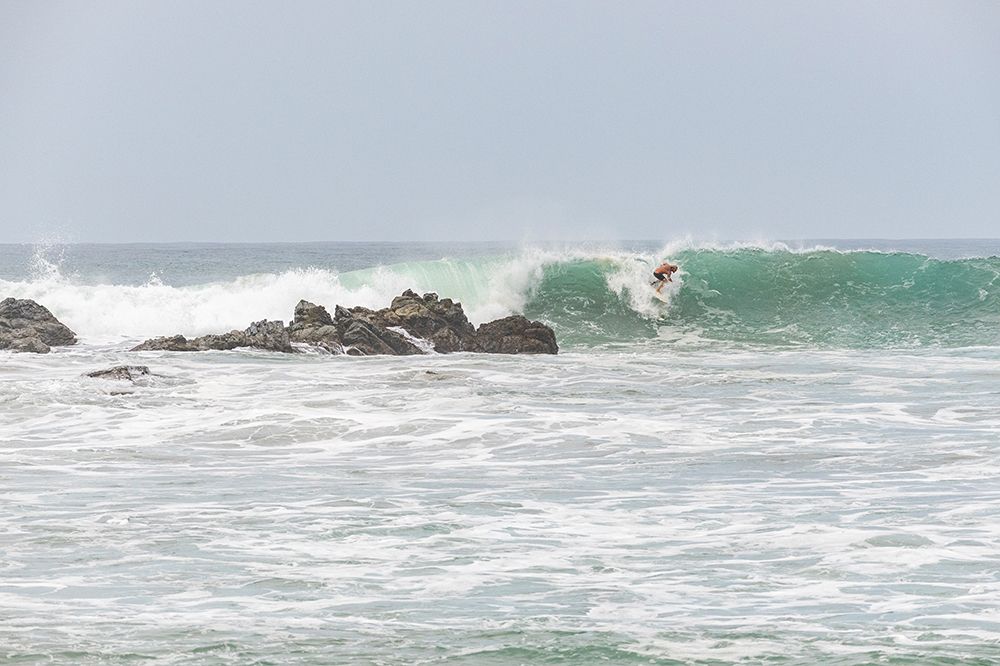 Puerto Escondido Surfers 1 art print by Richard Silver for $57.95 CAD
