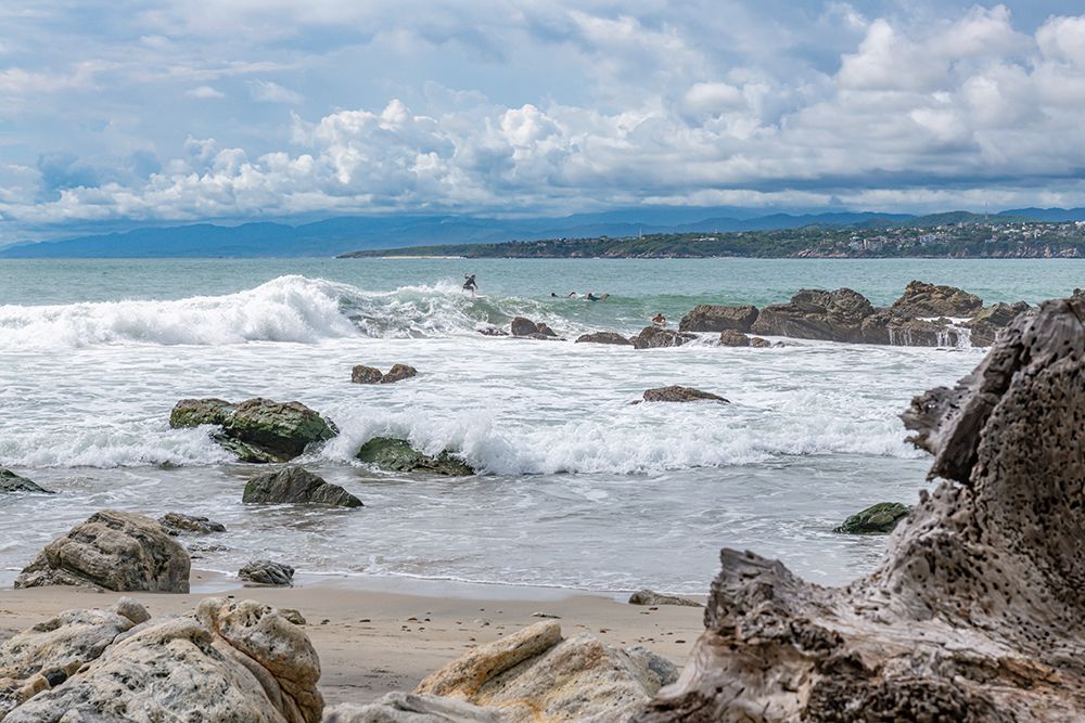 Puerto Escondido Surfers 3 art print by Richard Silver for $57.95 CAD