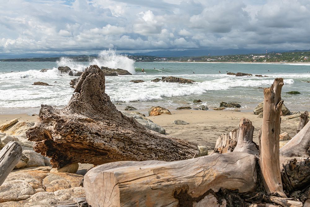 Puerto Escondido Surfers 4 art print by Richard Silver for $57.95 CAD