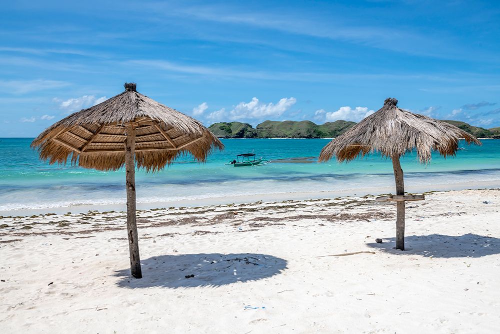 Kuta Beach Umbrellas art print by Richard Silver for $57.95 CAD