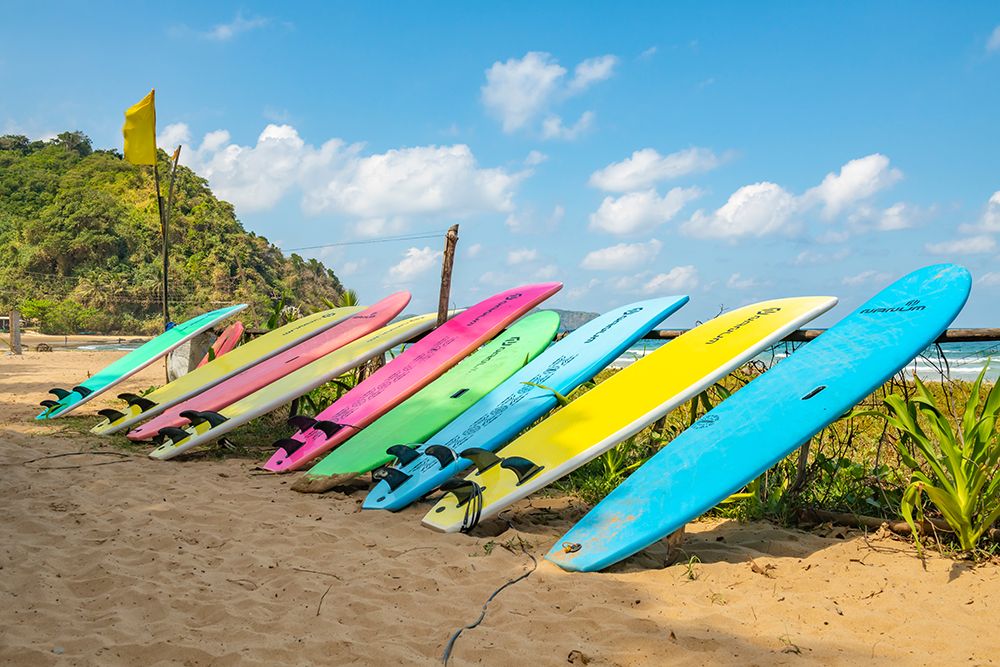 El Nido Surfboards 1 art print by Richard Silver for $57.95 CAD