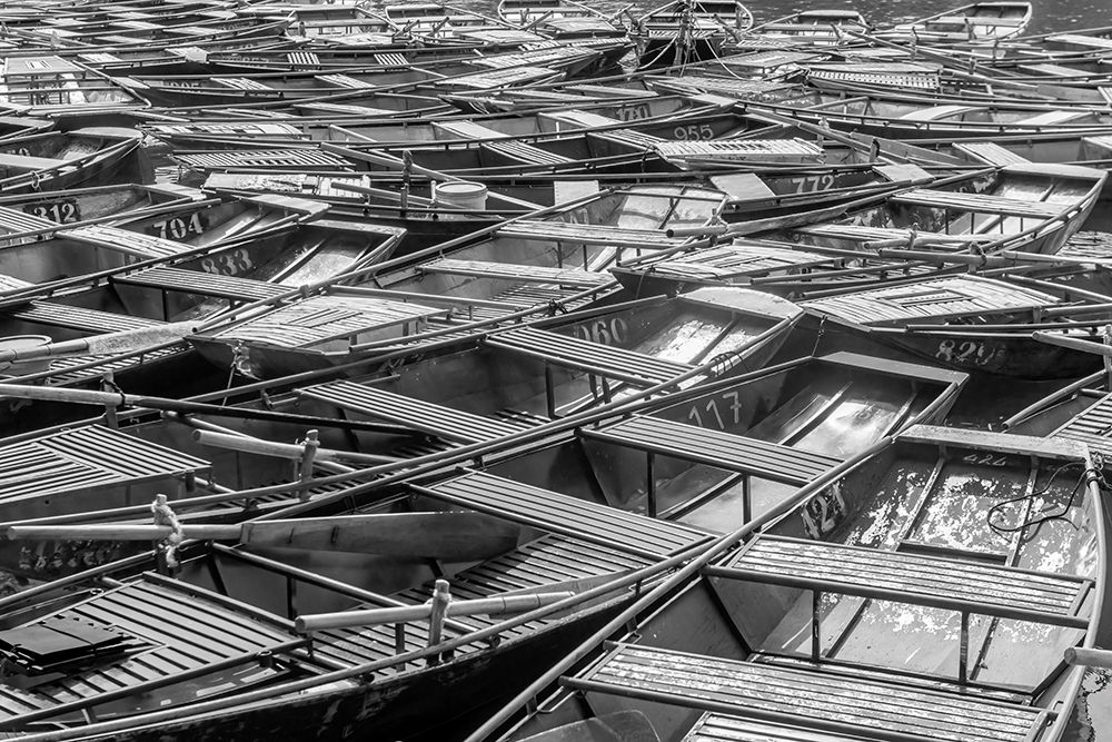 Vietnamese Boats art print by Richard Silver for $57.95 CAD