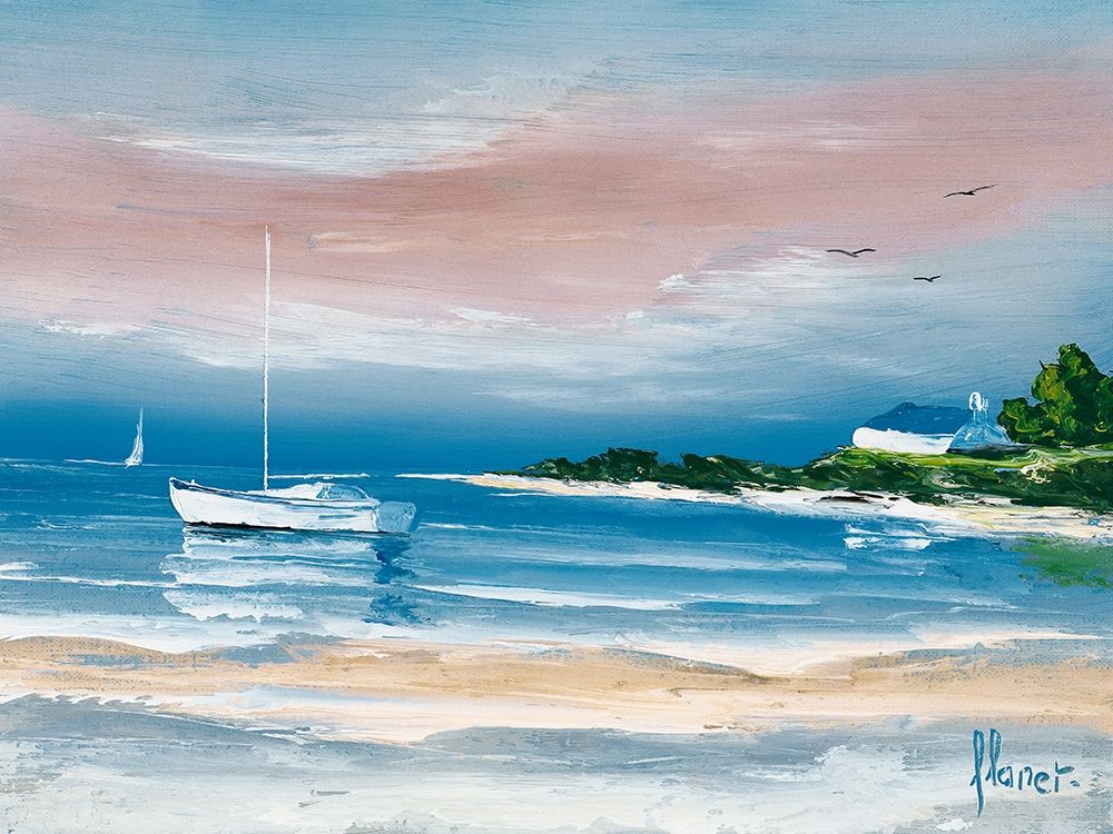 Rivages I art print by Frederic Flanet for $57.95 CAD