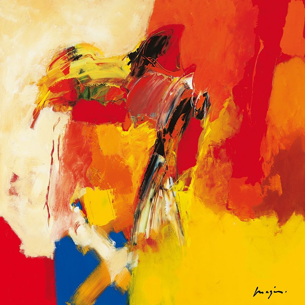 Orange art print by Pascal Magis for $57.95 CAD