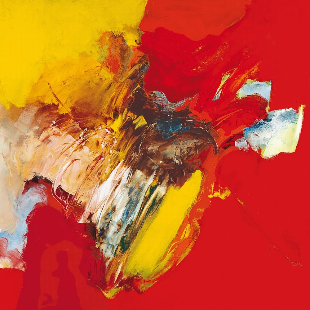 Triptyque rouge II art print by Pascal Magis for $57.95 CAD