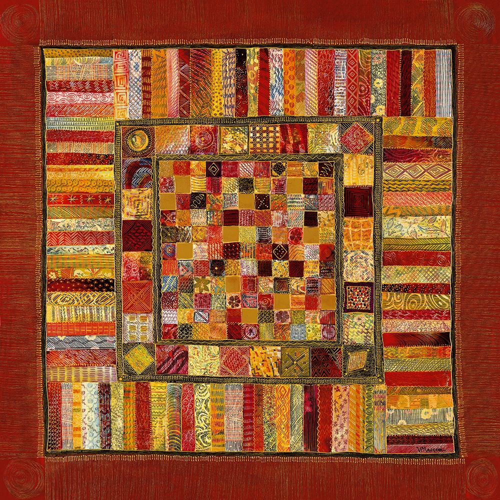 Tapisserie IV art print by Valerie Maugeri for $57.95 CAD