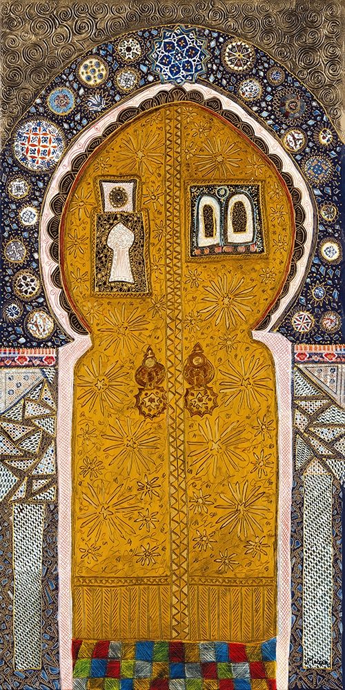 Porte orientale II art print by Valerie Maugeri for $57.95 CAD