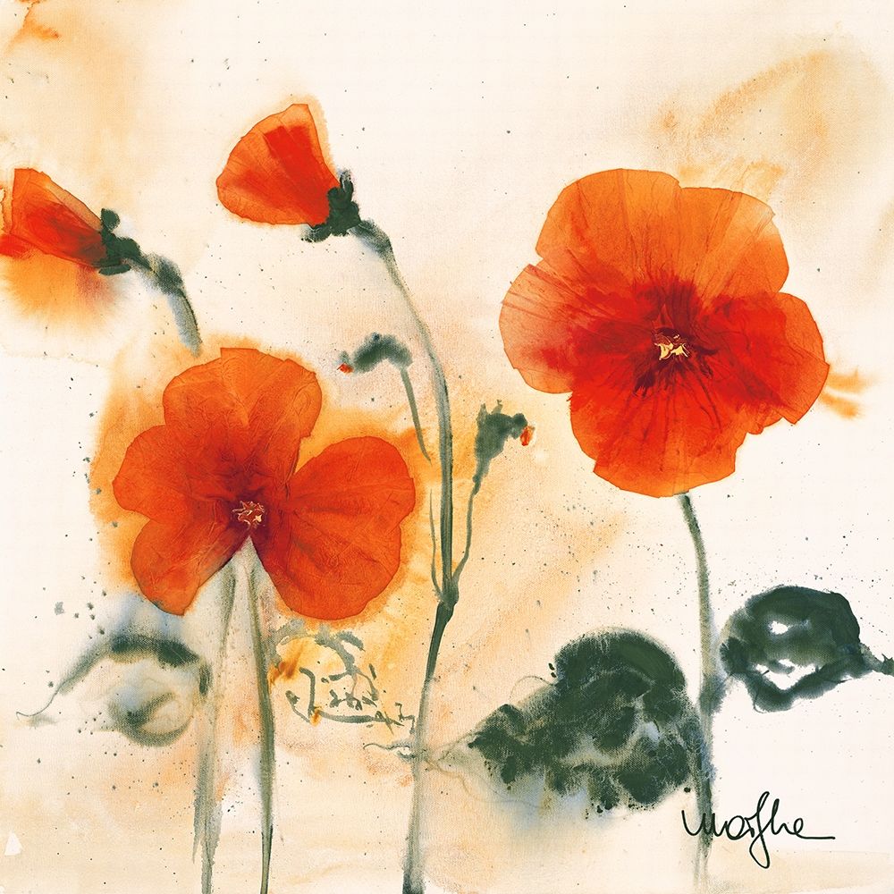Les Pensees I art print by Marthe for $57.95 CAD