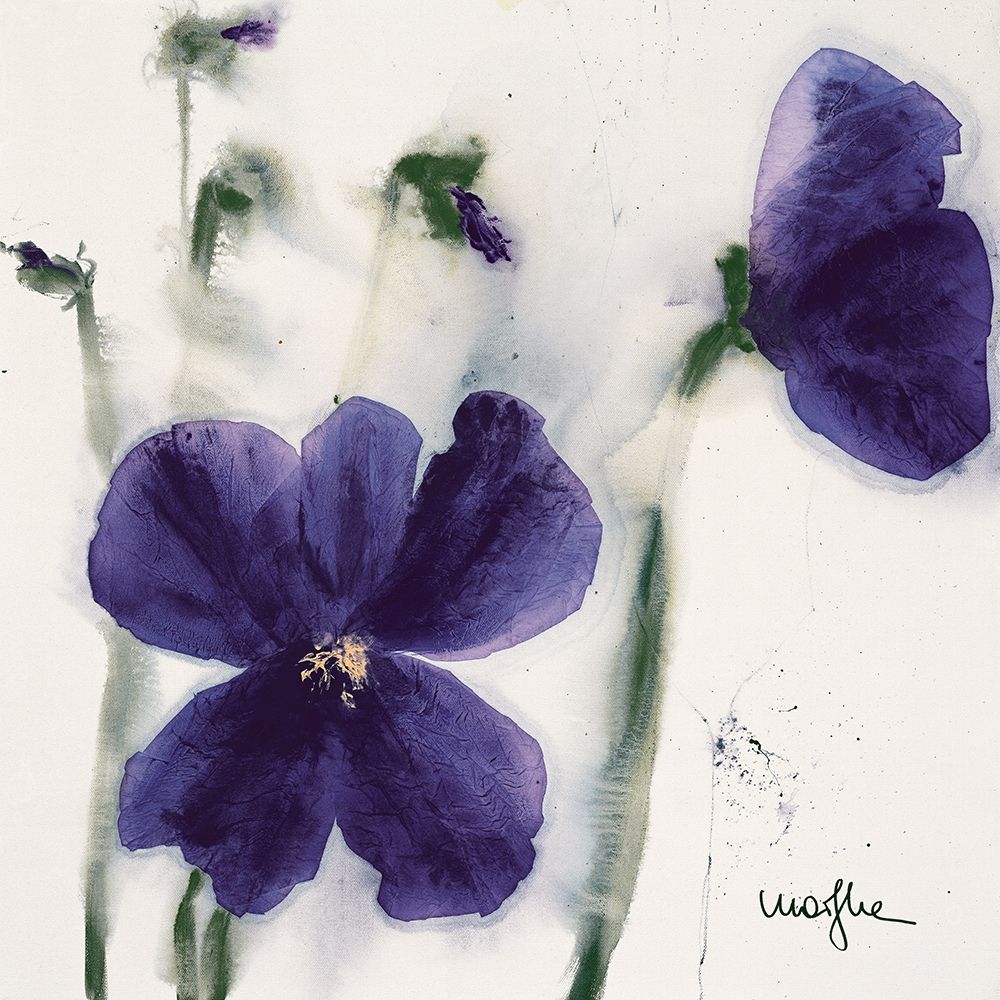 Les Pensees III art print by Marthe for $57.95 CAD