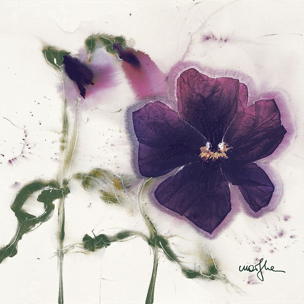 Les Pensees V art print by Marthe for $57.95 CAD