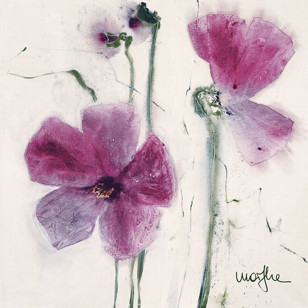 Les Pensees VI art print by Marthe for $57.95 CAD