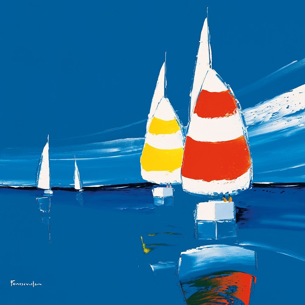 Dans le vent art print by Guy Fontdeville for $57.95 CAD